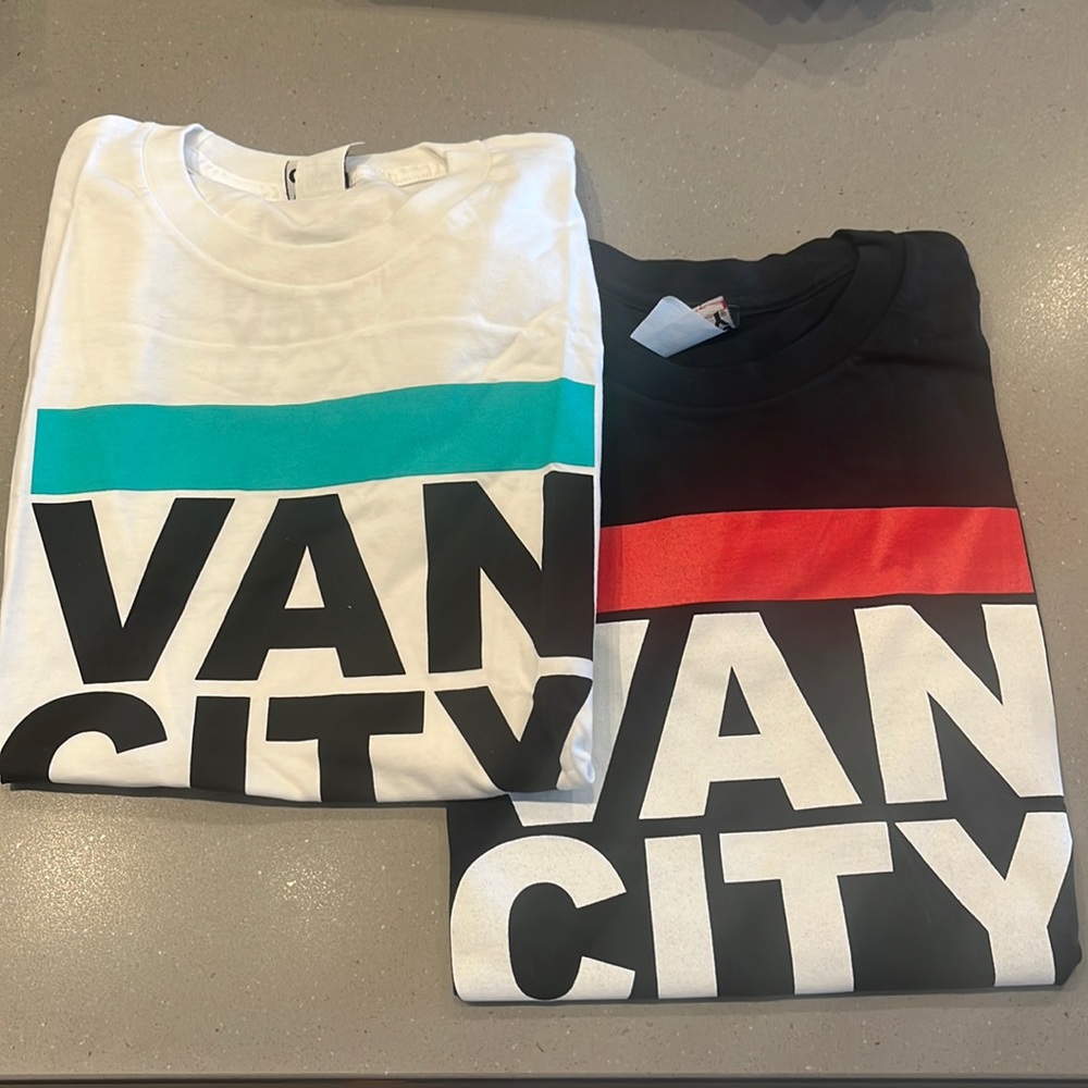 Set of 2 Brand New Women VanCity Original T-Shirts